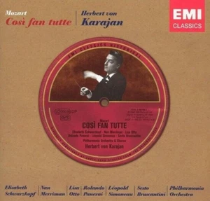 Mozart Cosi fan tutte SCHWARZKOPF KARAJAN EMI Classics 2 CD Box New Sealed - Picture 1 of 1