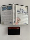 Jeu Pro Wrestling Sega Master System testé années 80 rétro 1987 jeu AUCUN manuel