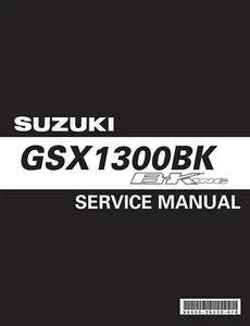 Suzuki GSX1300 GSX 1300 BK B-King 2007 edition Repair Workshop Service Manual - Picture 1 of 3