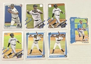 JAZZ CHISHOLM RC Lot of 7! YANKEES Young Star!!  CHECK MY OTHER ITEMS! - Picture 1 of 1