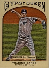 2011 (YANKEES) Topps Gypsy Queen #246 A.J. Burnett