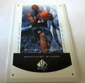 2002-03 SP Authentic Michael Jordan #99 Bulls HOF Last Dance 2 - Bild 1 von 1