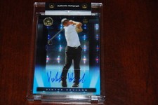 VIKTOR HOVLAND 2021 SUPER GLOW GOLF AUTO ROOKIE CARD UNCIRCULATED SHARP !