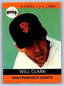 Playball 1991 EE. UU. - Will Clark #91-24 - Imagen 1 de 2