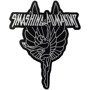 SMASHING PUMPKINS SHINY? ANGEL WOVEN IRON ON OR SEW ON PATCH OFFICIAL ITEM - Imagen 1 de 6