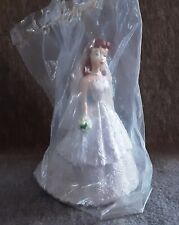 Vintage Barbie Bride Figurine 1994 Redhead Cake Topper New In Plastic