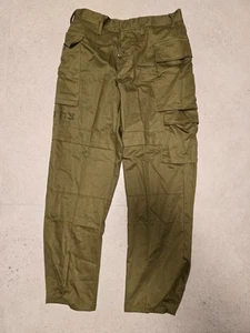 Pantalones de uniforme de carga del ejército israelí de las FDI verde oliva medianos sin usar fecha 2012 B101 - Imagen 1 de 7