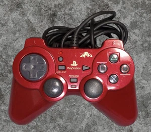 PS2 Rapid Fire Controller Takumi Red PlayStation2 Wired Sony Fujiwork Japan - Picture 1 of 2