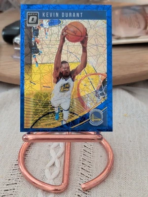 Donruss Optic Kevin Durant Blue Velocity Prizm #22 2018-19 Foto 1 de 2