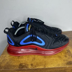 Nike Air Max 720 Sneakers Men’s Size 12 Black Blue Red - Picture 1 of 6