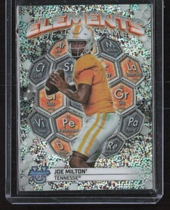 Joe Milton 2023 Bowman Best U #ETG-20 ETG Speckle Refractor Tenn Vols - Picture 1 of 2