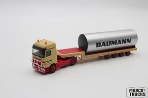 Herpa MB Actros MP1 heavy-duty semi-trailer “Baumann Schwertransporte” 1:87 /H23 - Picture 1 of 1