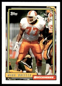 1992 Topps Mark Wheeler Tampa Bay Buccaneers #705 - Picture 1 of 2