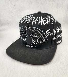 Marvel Spider-Man Venom Baseball Hat Cap, Adjustable, HEHHEH, Snapback, Black - Picture 1 of 11