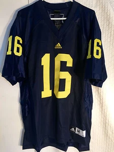 Adidas Premier NCAA Jersey Michigan Wolverines #16 Navy sz S - Picture 1 of 2