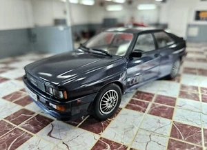 WHITEBOX 1981 AUDI QUATTRO BLUE B2 1/24 SCALE DIECAST MODEL CAR - Picture 1 of 24