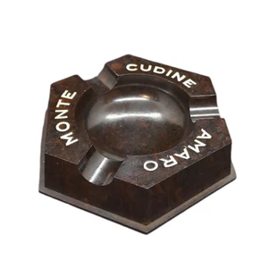 Rare Vintage 1930's MONTE CUDiNE Aperitif Advertising Bakelite Ashtray Argentina - Picture 1 of 4