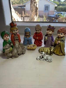 Belén de colección 75Arner 1976 raro 10 piezas - Imagen 1 de 11