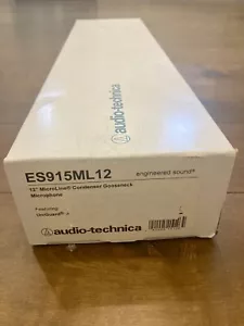 Audio-Technica ES915ML12 12" MicroLine Condenser Gooseneck Microphone - Picture 1 of 6