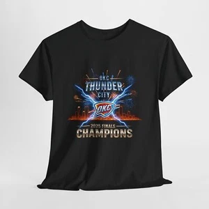 OKC Thunder Champions 2025 Tee, Unisex Sports T-Shirt, Gift for Basketball. - Picture 1 of 6