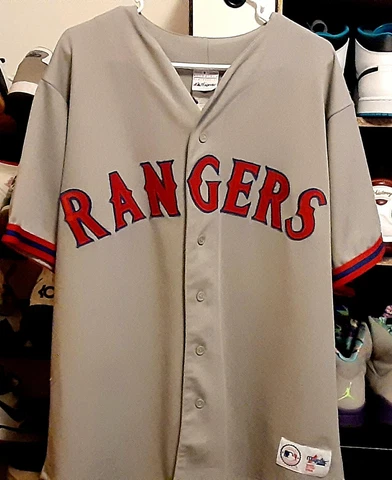 Vintage Made in USA Majestic Jose Canseco #33 Texas Rangers Mlb Jersey Mens XL Cover