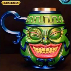 PSD STUDIO Pot of Greed Cup Duel Monsters Stainless Steel Cups Statue Figure Toy - Picture 1 of 16