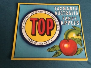 Vintage Tasmania Australia Fancy Apple crate / box label - multiple - Picture 1 of 2