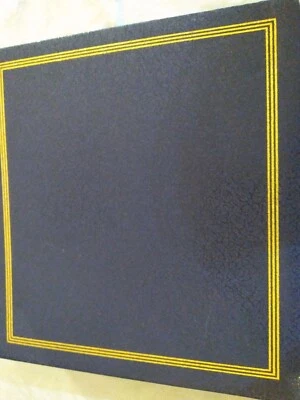 ÁLBUM ÁLBUM DE RECORTES AZUL 12"X12" POSTBOUND, CARGA SUPERIOR Foto 1 de 3