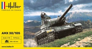HELLER 79899. French AMX 30/105 Tank. 1/72 scale Kit - Picture 1 of 7