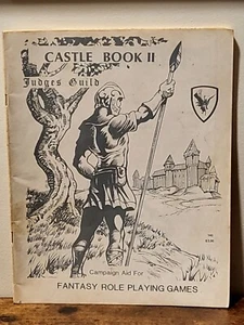 Castle Book II - Judges Guild 1981 - Cubierta en blanco y negro - Imagen 1 de 9
