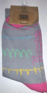 Nurseology Nurse Socks W 6-14 M. 4-13 New - Picture 1 of 3