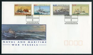 AUSTRALIA 1993 Naval & Maritime War Vessels First Day Cover (FDC) - Picture 1 of 2