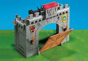 Playmobil puerta levadiza castillo medieval 3666 steck ref 7421 - Imagen 1 de 1