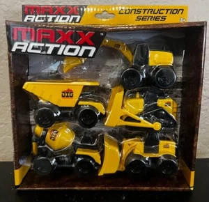 Sunny Days Maxx Action Dig Construction Series 5 Piece Vehicle Set Age 3 & Up - Picture 1 of 6