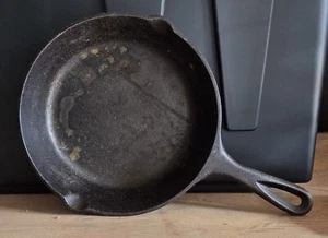 Lodge 8" Cast Iron Skillet, Pre-Seasoned, Oven/Stove/Grill/Campfire Use, Black - Picture 1 of 3