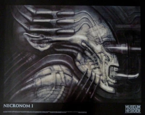 'Necronom I' art poster by H.R. Giger   - Picture 1 of 1