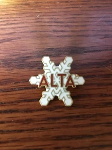 ALTA Vintage Skiing Ski Pin Badge UTAH UT Resort Souvenir Travel - Picture 1 of 6