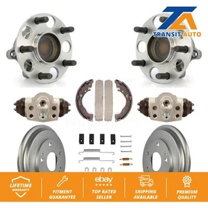 Rear Wheel Cylinders Coated Drum Shoes Hardware Hub Bearing Kit For Honda Civic - Picture 1 of 1