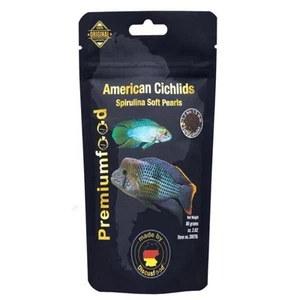 Discusfood Spirulina Soft Pearls 80g mangime ciclidi sudamericani - Foto 1 di 2