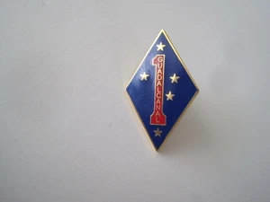 1st Marine Division Pin USMC Guadalcanal - Picture 1 of 4