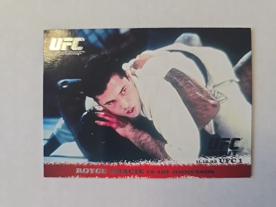 2009 UFC Topps Round 1 Royce Gracie Rookie Card - Image 1 of 2