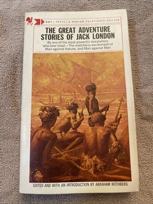 The Great Adventure Stories of Jack London Rothberg  1967 Bantam Pathfinder PB Foto 1 de 4