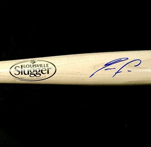 Ronald Acuna Jr Signed Louisville Slugger MLB Braves Bat Auto (JSA Authentic) - Picture 1 of 5