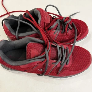 Champion Herren Sneaker Größe 11 Neu ohne Etikett Rot mit extra Schnürsenkeln - Bild 1 von 7
