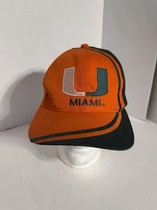 Vintage University Of Miami Reebok Snapback Hat - Bild 1 von 6