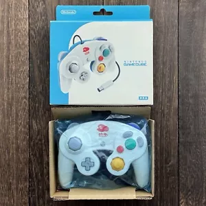 Controller Club Nintendo GameCube OEM bianco e blu nuovo in scatola aperta DOL-003 Giappone - Foto 1 di 17