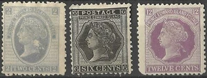 PRINCE EDWARD ISLAND/1872/MH/SC#12, 15-6/ QUEEN VICTORIA / PARTIAL SET - Picture 1 of 1