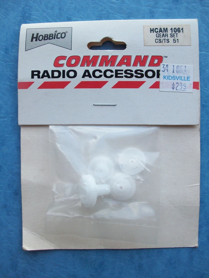 VINTAGE HOBBICO 1061 SERVO GEAR SET HCAM1061 NIP - Image 1 of 1