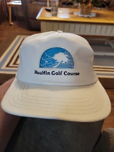 Cappello/Berretto Camionista Liberty Snapback Maglia Vintage HuaHin Campo da Golf - Foto 1 di 5
