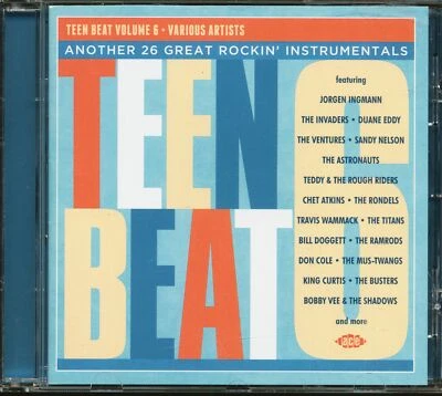 Various - Teen Beat Vol.6 (CD) - Instrumental R&R/Beat - Bild 1 von 2